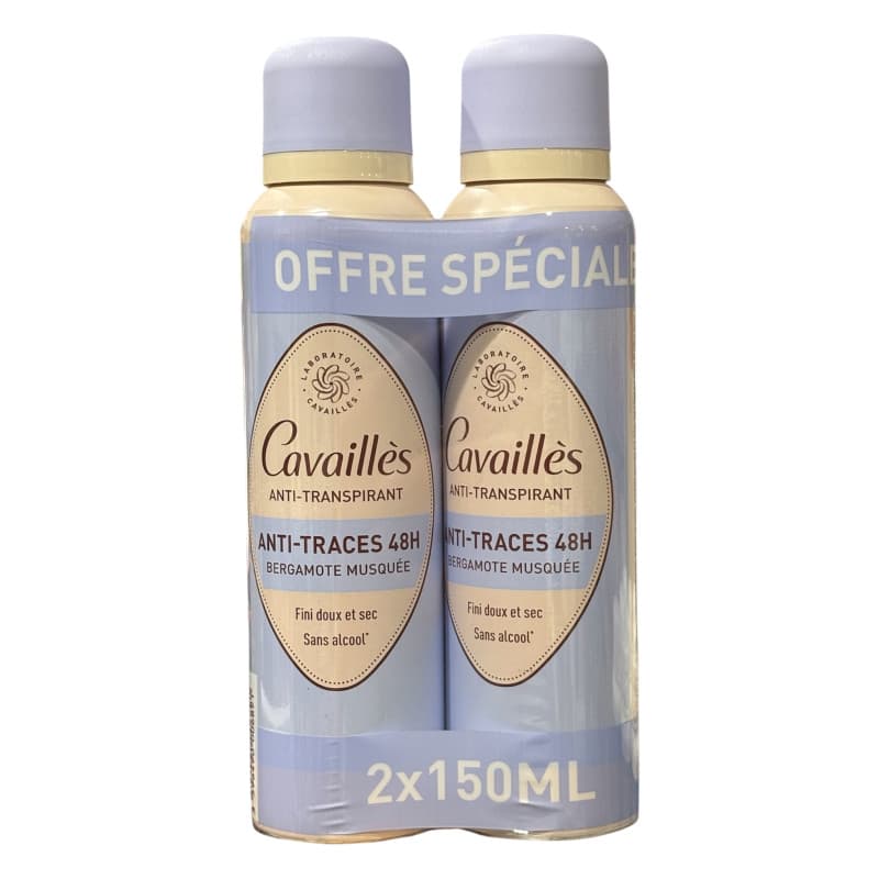 Rogé Cavaillès CAVAILLES DEO ABSORB+ DEOD 48H TRAC 2SP/150ML