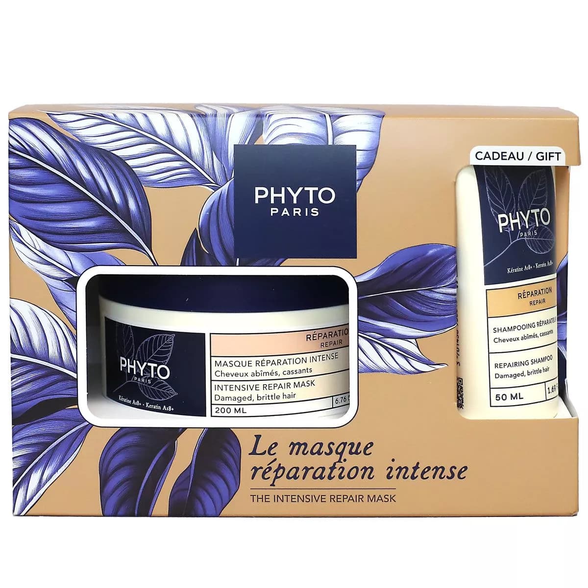 Phyto PHYTO COFFRET MASQUE REPARATION 200ML