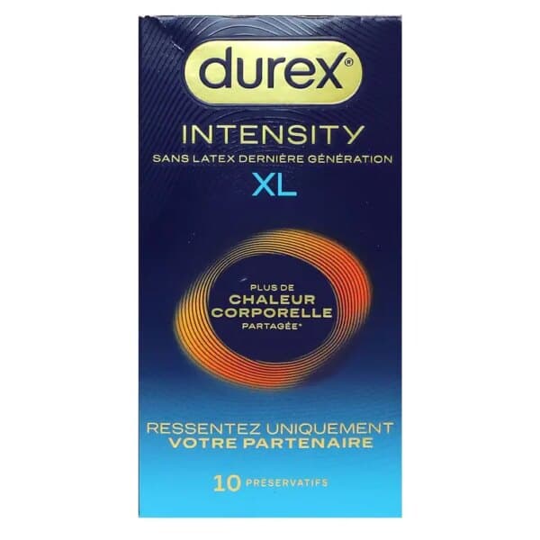 DUREX INTENSITY PRESERV XL B/10