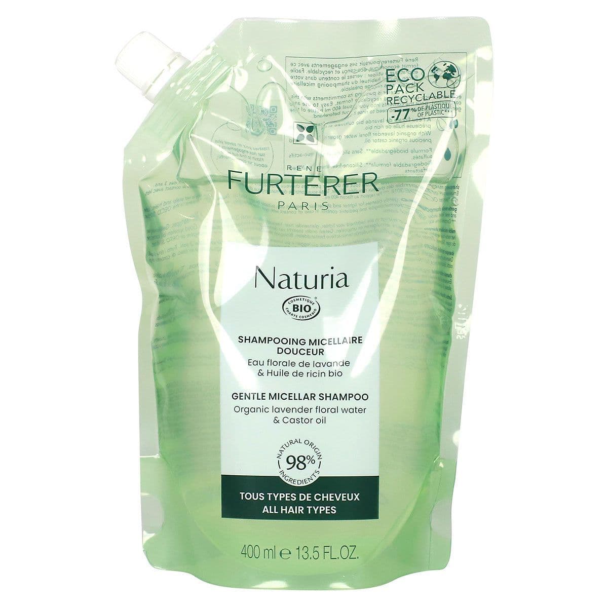 René Furterer FURTERER NATURIA SHAMP MICELLAIRE ECO/400ML