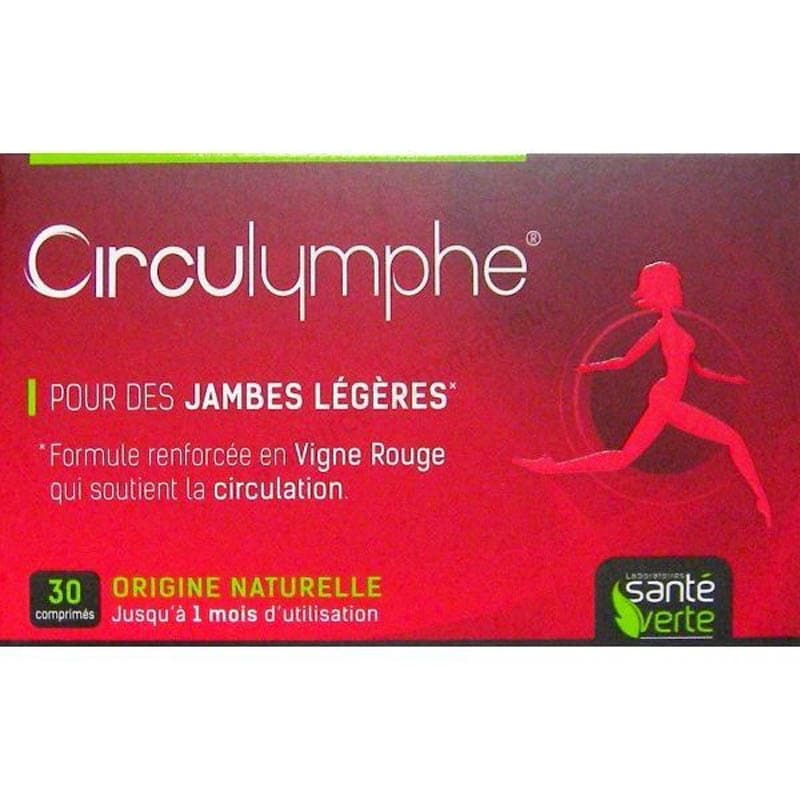 Santé Verte CIRCULYMPHE CPR TRIPLE ACTION B/30