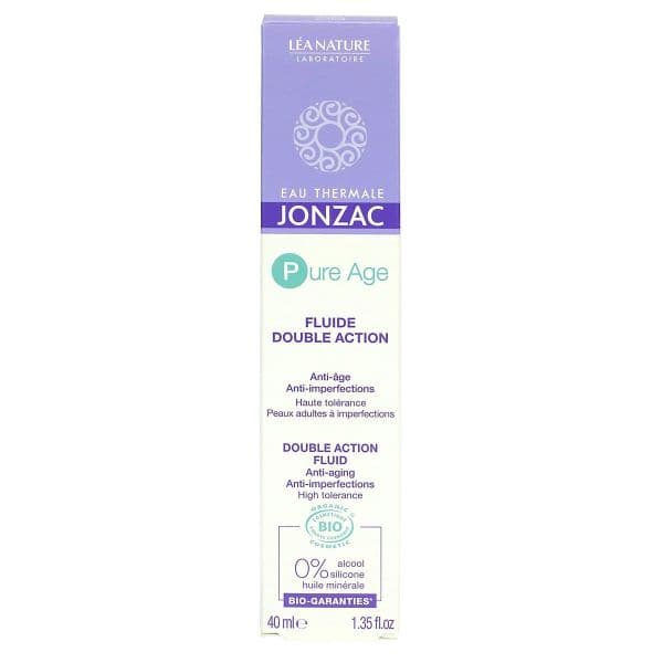 EAU THERM JONZAC PURE AGE FLDE DBLE ACT 40ML