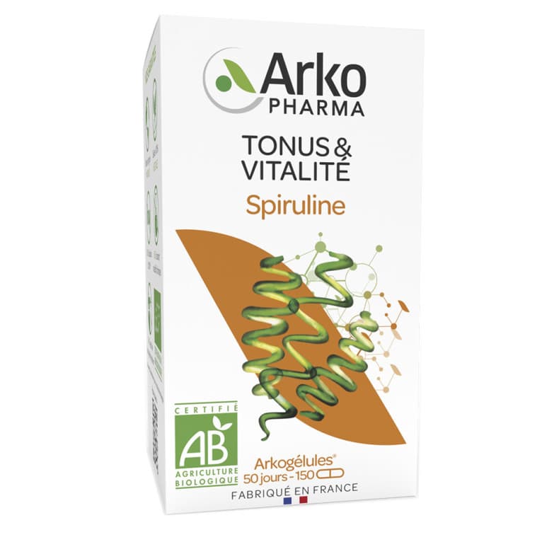 Arkopharma ARKOGELULES SPIRULINE BIO GEL FL/150
