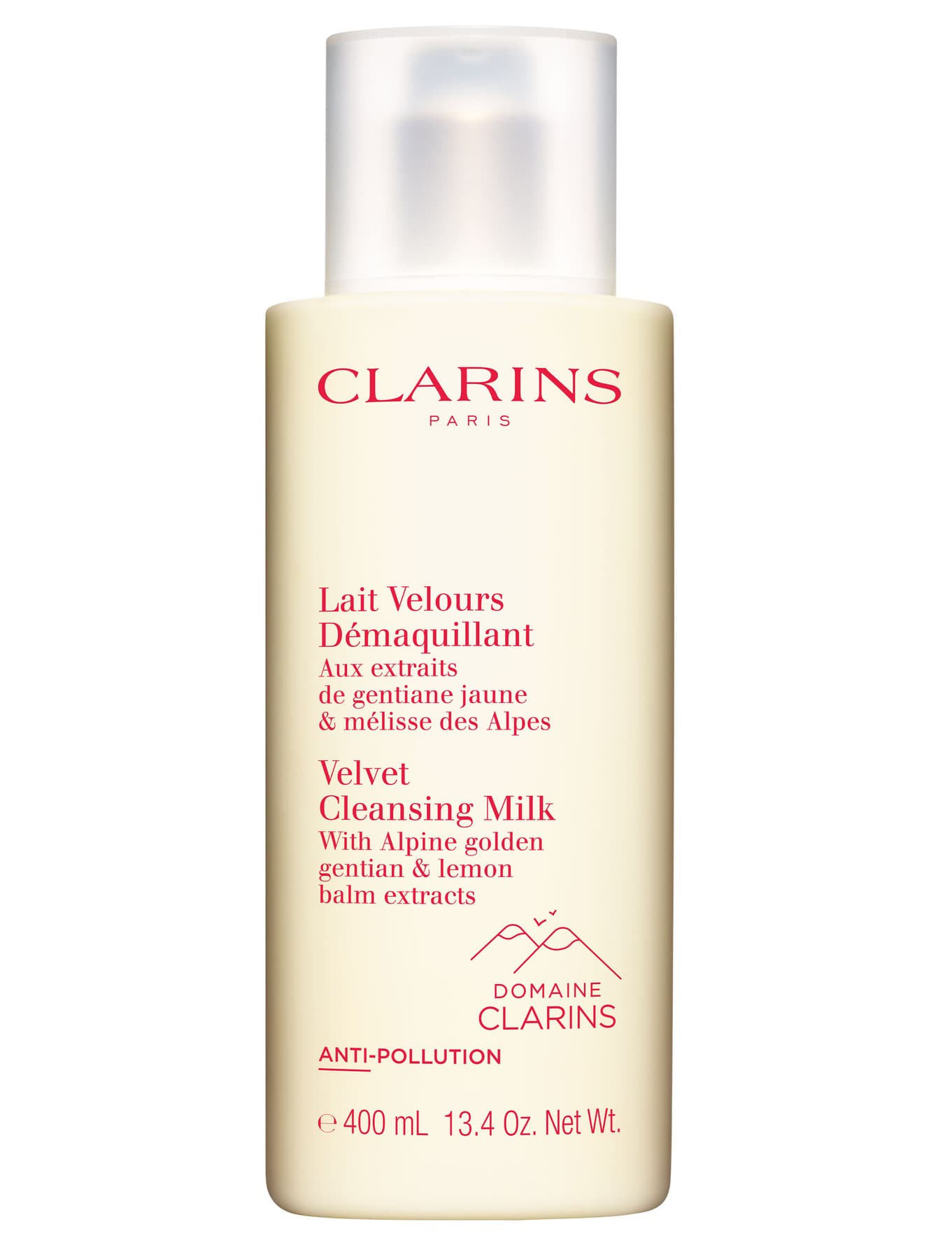 CLARINS LAIT VELOURS DEMAQ TOUTE P FL/400ML