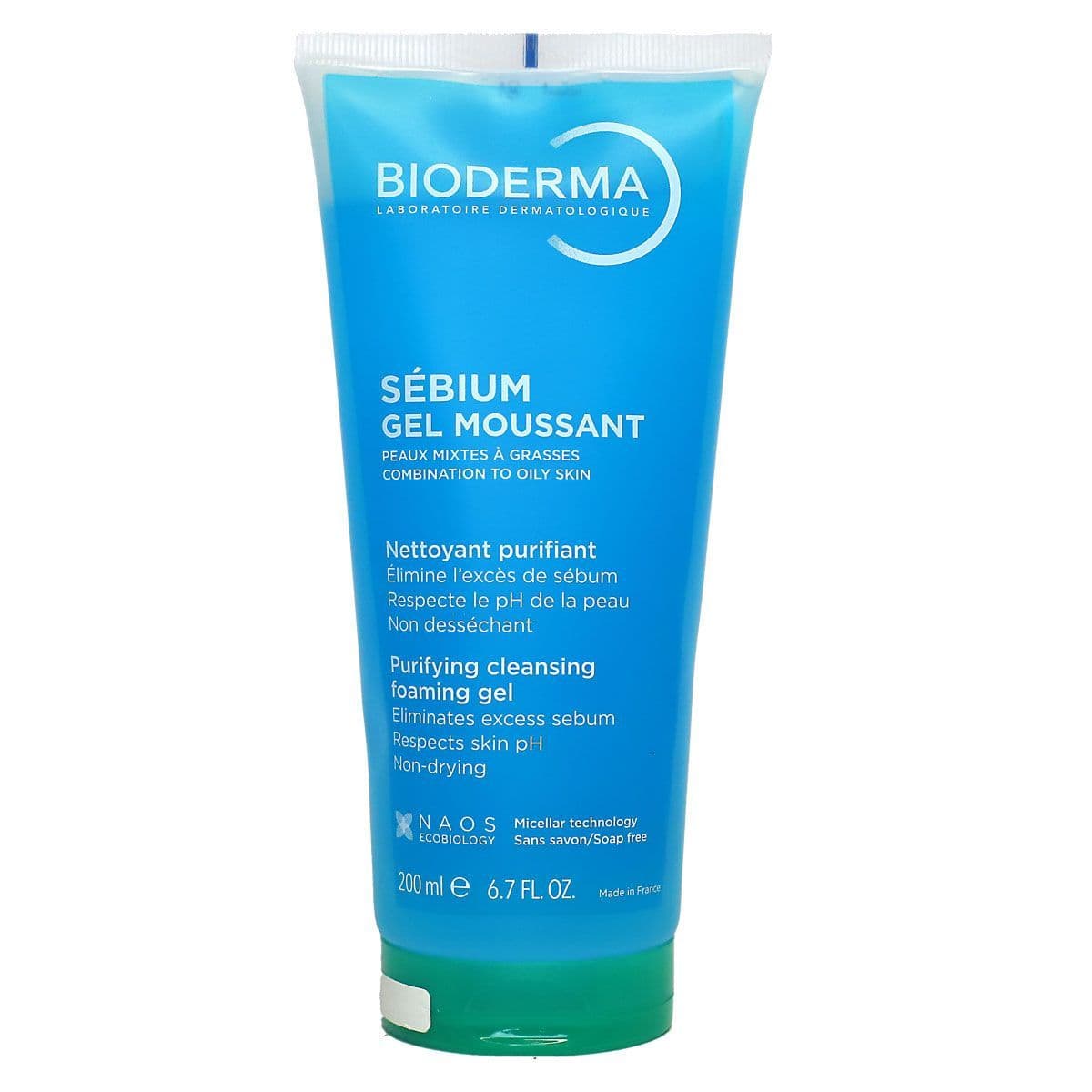 Naos Bioderma BIODERMA SEBIUM GEL MOUSS NETT PURIF T/200ML
