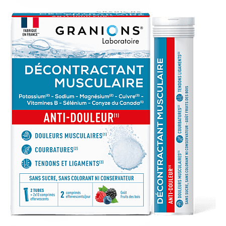 Ea Pharma Equilibre Attitude GRANIONS DECONTRACT MUSCUL CPR EFF B/20