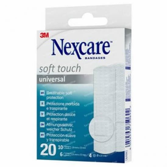 3M NEXCARE SOFT PANSEMENT 20