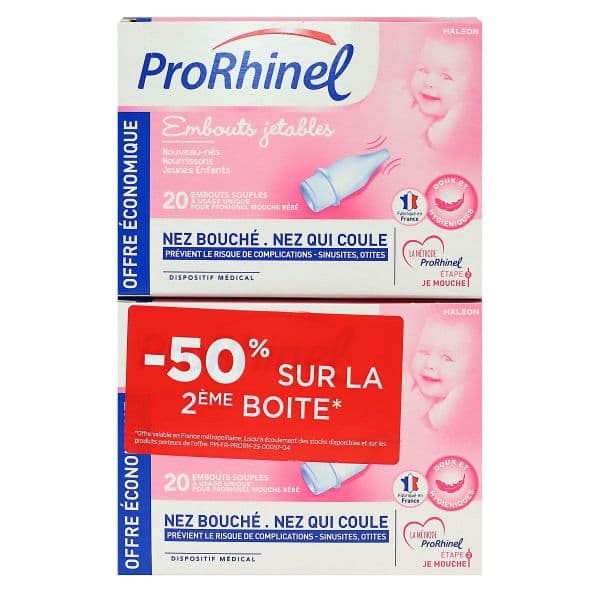 PRORHINEL EMBOUTS 2X20