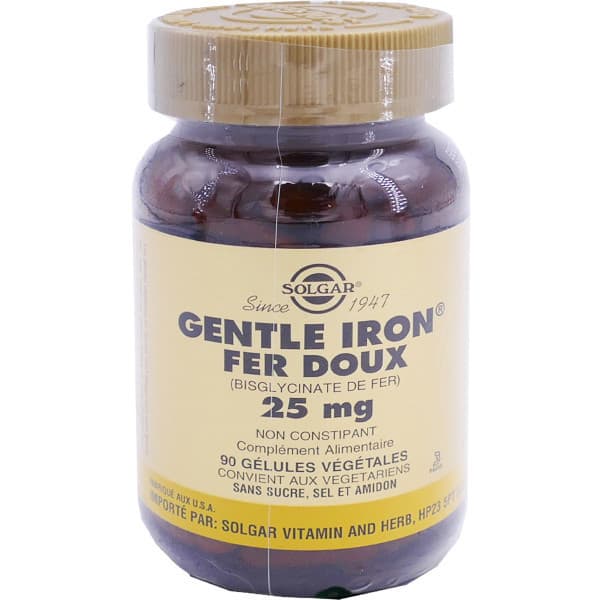 SOLGAR FER DOUX GEL P/90