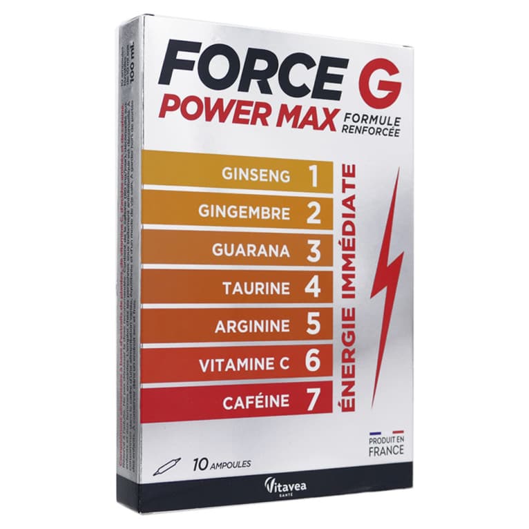FORCE G POWER MAX S BUV 10A/10ML