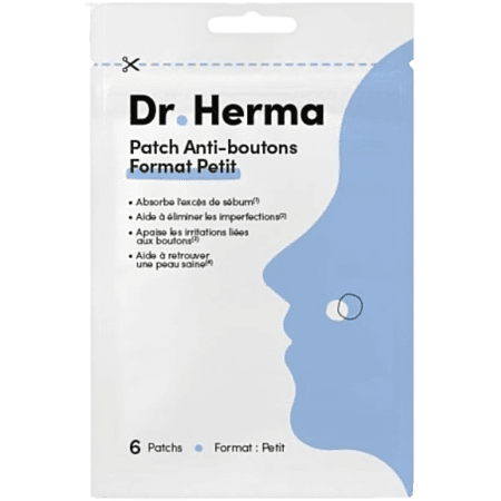 DR HERMA PATCH ANTI-BOUTONS PETIT B/6