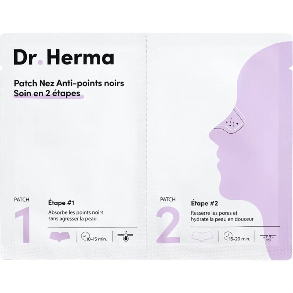DR HERMA PATCH ANTI-POINTS NOIRS B/2+1 SOIN