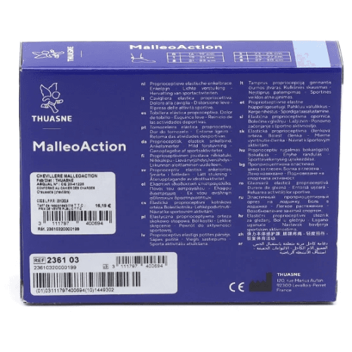 Thuasne MALLEOACTION CHEVILL CONT GRIS T0