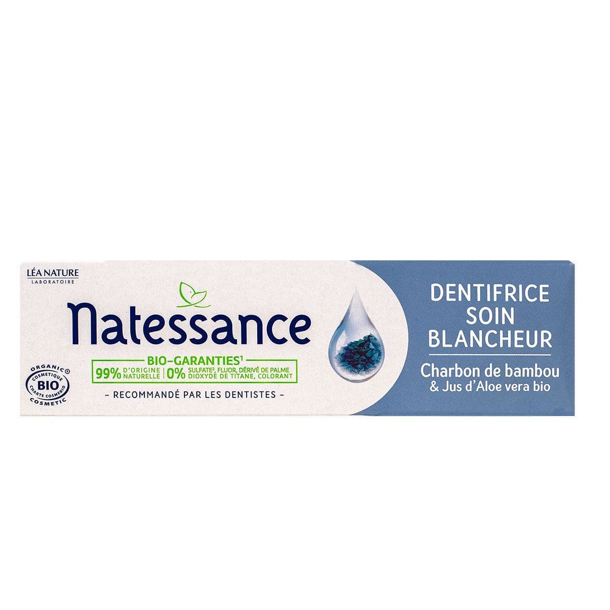 Natescience NATESSANCE BIO DENTIF SOIN BLANCH T/75ML