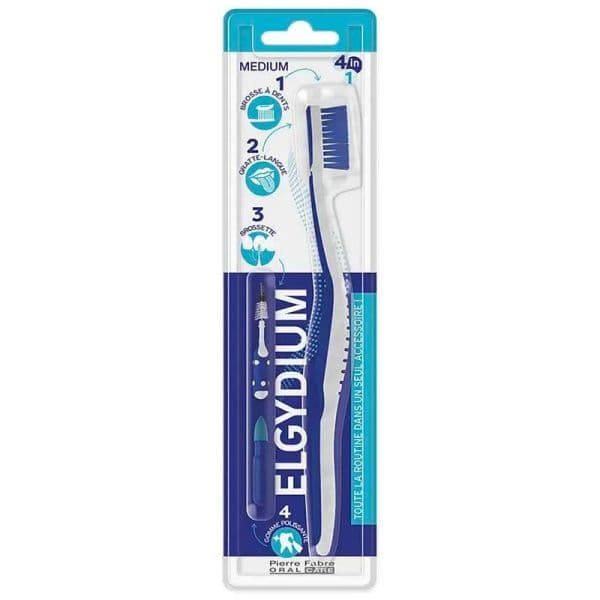Pierre Fabre Oral Care ELGYDIUM 4 IN 1 BR DENTS MED