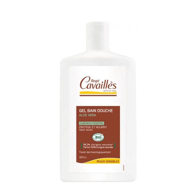 ROGE CAVAILLES GEL BAIN DCHE ALOE BIO 400ML