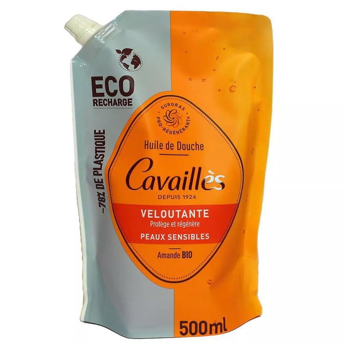 CAVAILLES HLE DCHE VELOUTANTE ECO RECH/500ML