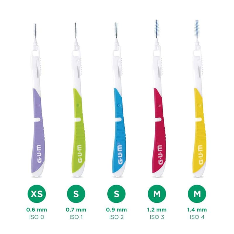 Sunstar GUM BI-DIRECTION BROSSETT INT-DENT 1,2MM B/6