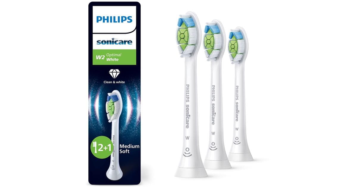 PHILIPS HX6063/87 W2 WHITE BRUSH 2+1 BLANCHE
