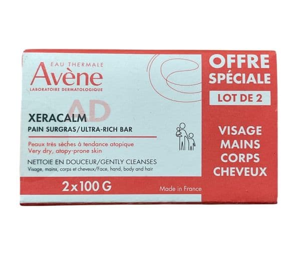 AVENE XERACALM A.D PAIN SURGRAS NETTOY 2/100G