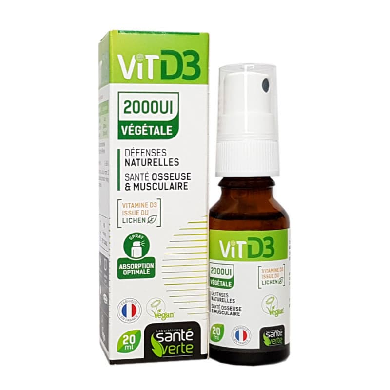 SANTE VERTE VIT D3 VEG 2000UI S BUV SPR/20ML