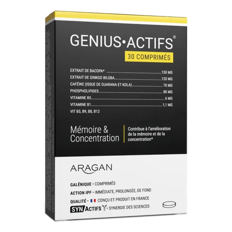 Aragan SYNACTIFS GENIUSACTIFS CPR B/30