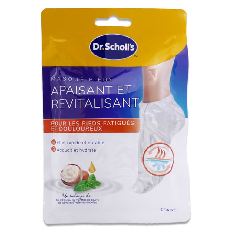 SCHOLL MASQUE REVITAL HYDRAT 1 PAIRE