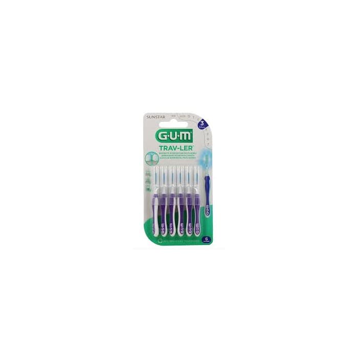 Sunstar GUM TRAVLER BROSSETT IN-D VOY 1.2MM B/6