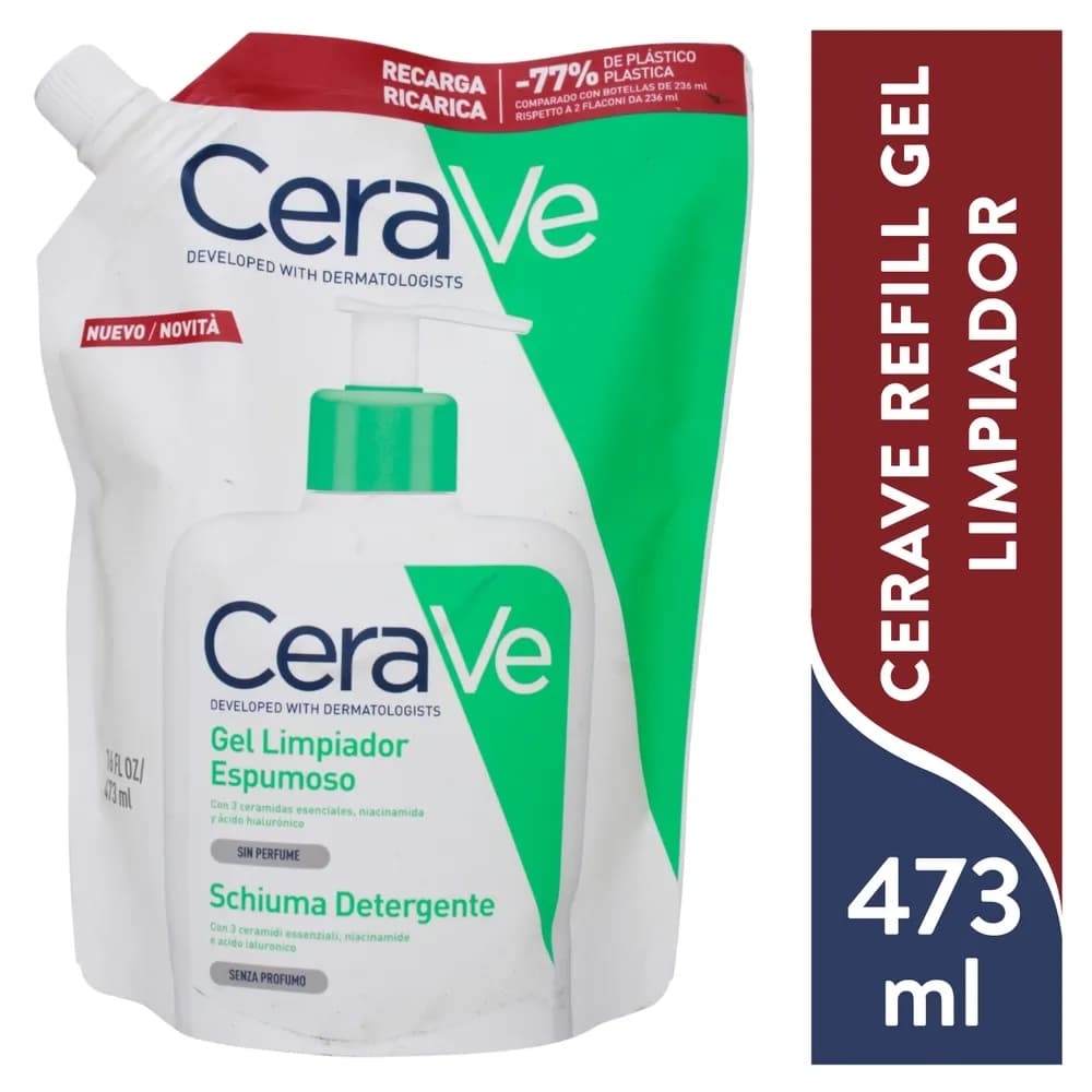 CERAVE GEL MOUSS NETTOY ECO-RECH/473ML