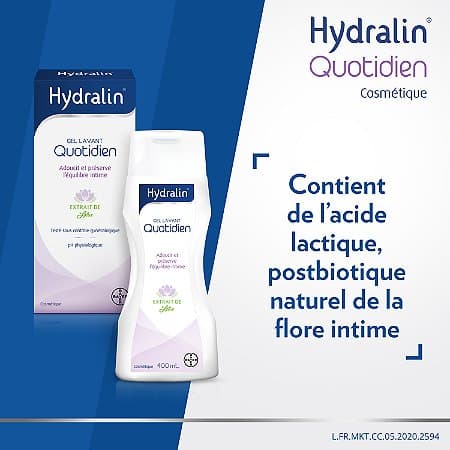 HYDRALIN QUOTIDIEN GEL LAV US INT FL/400ML