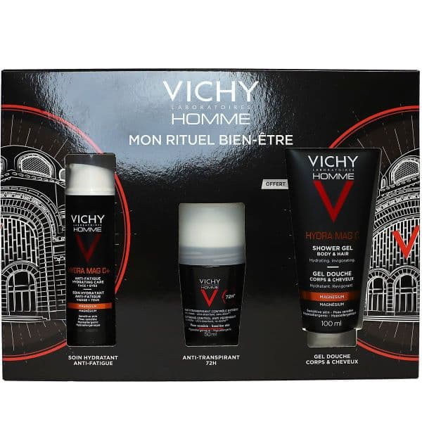 VICHY HOMME COFFRET HYDRA MAGC/DEO