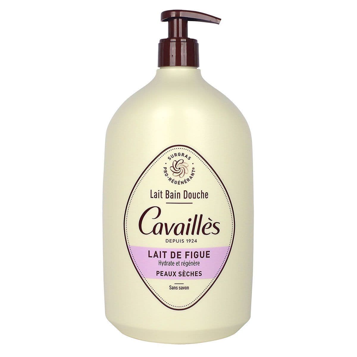 ROGE CAVAILLES GEL BAIN DCHE LAIT FIGUE 1L