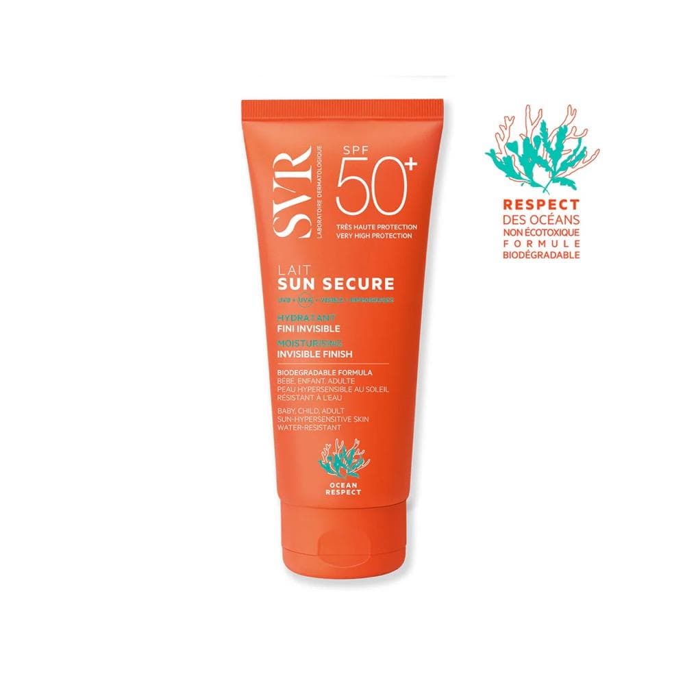 Svr SVR SUN SECURE SPF50+ LAIT T/100ML