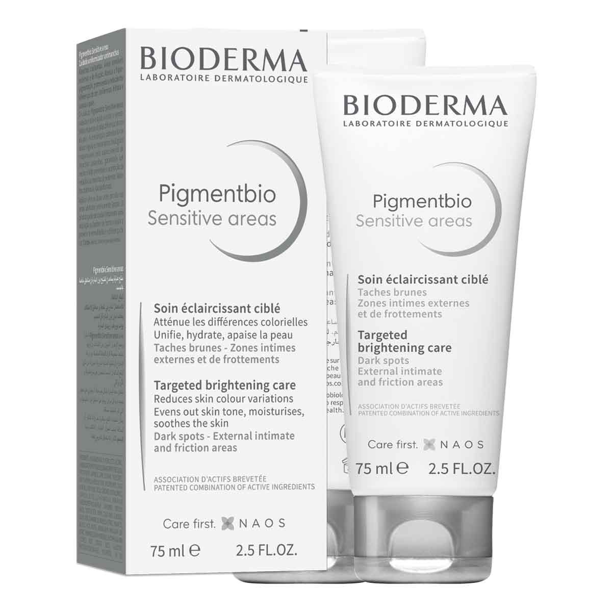 PIGMENTBIO SENSITIVE AREAS CR T/75ML
