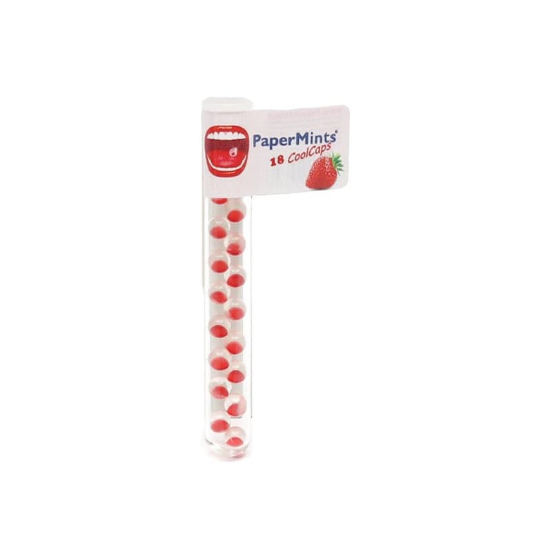 PAPERMINTS COOL C CAPS RAFRAICH FRAISE T/18