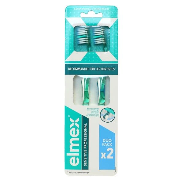 ELMEX SENSITIVE BRD EXTRA SOUPLE PACK/2