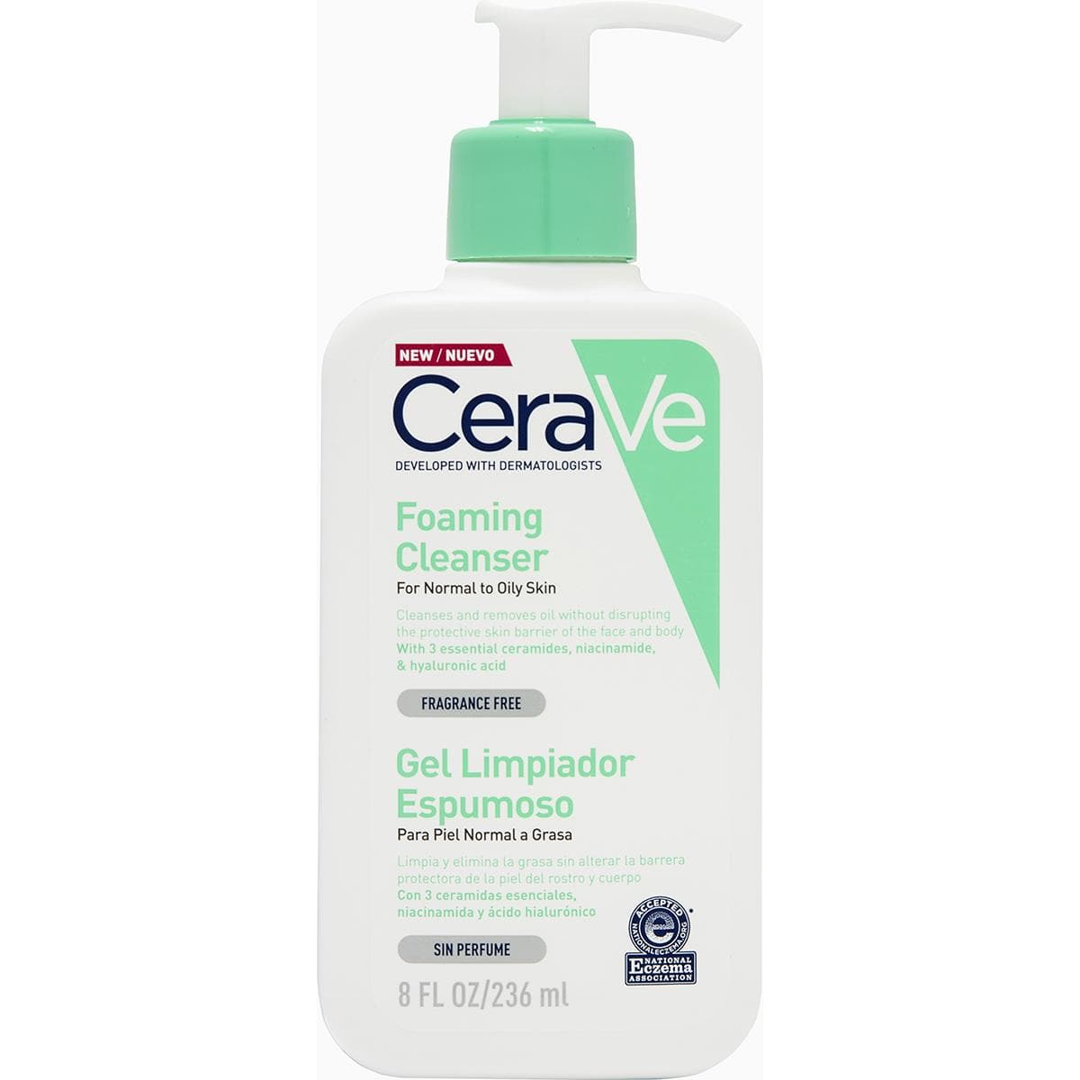 CERAVE GEL MOUSS NETTOY FL PPE/236ML