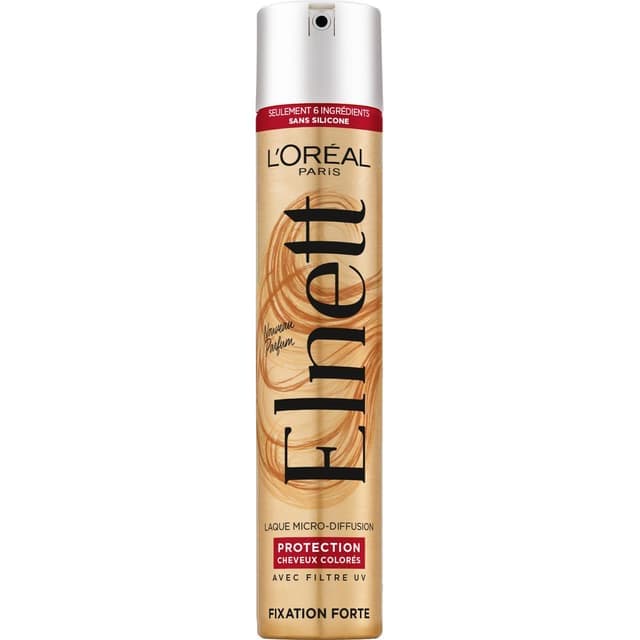 ELNETT LAQUE FIXATION FORTE CHEV COLORE 300ML