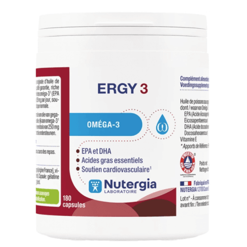 ERGY 3 OMEGA 3 CAPS B/180