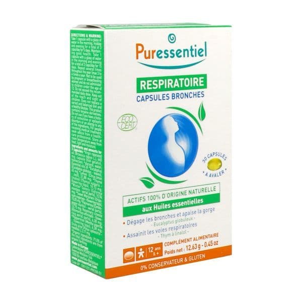 PURESSENTIEL RESPIRATOIRE CAPS HE BIO B/30