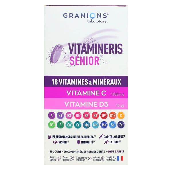 GRANIONS VITAMIN SENIOR 1000MG CPR EFF B/28