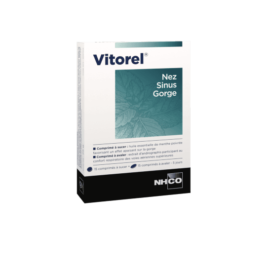 NHCO* VITOREL CPR SINUS NEZ GORGE B/30