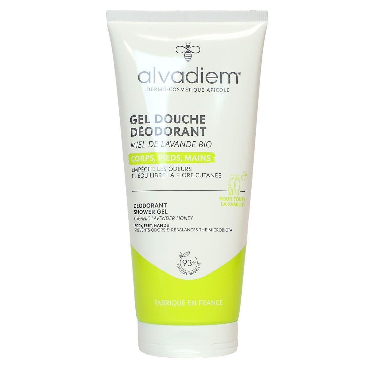 ALVADIEM GEL DCHE DEODORANT T/200ML
