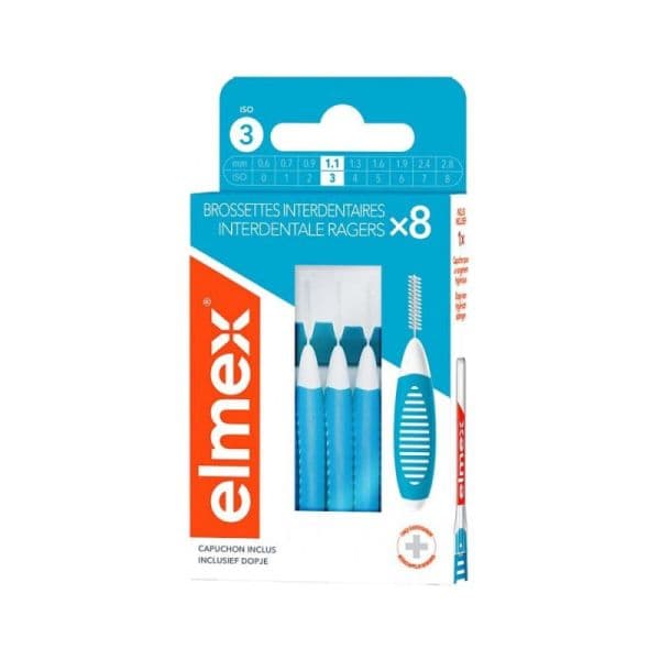 ELMEX BROSSETT INT-DENT 1,1MM B/8