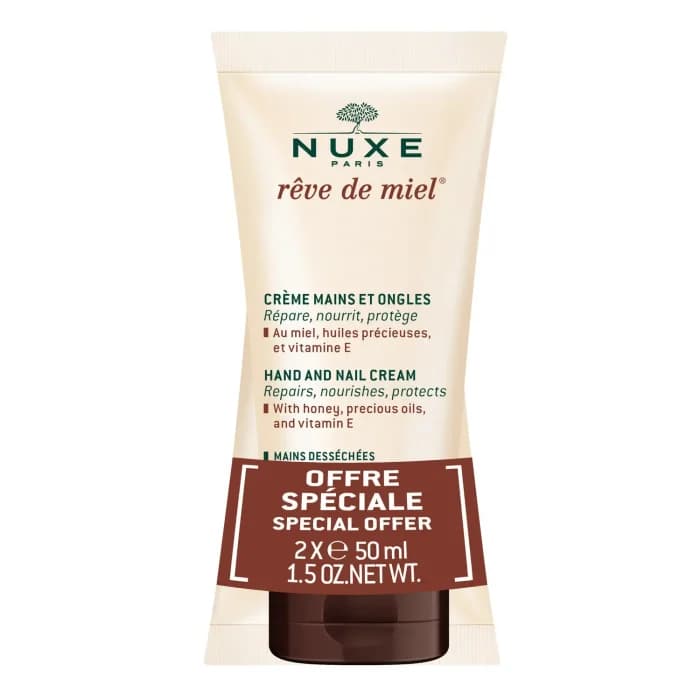 NUXE REVE DE MIEL CR MAIN ONGLE 2T/50ML