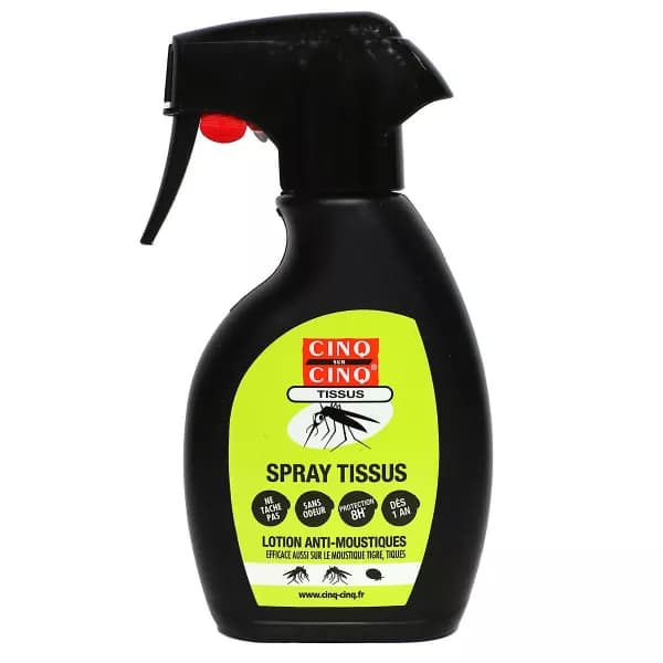 Chauvin Bausch & Lomb CINQ SUR CINQ SPRAY TISSUS FL/250ML