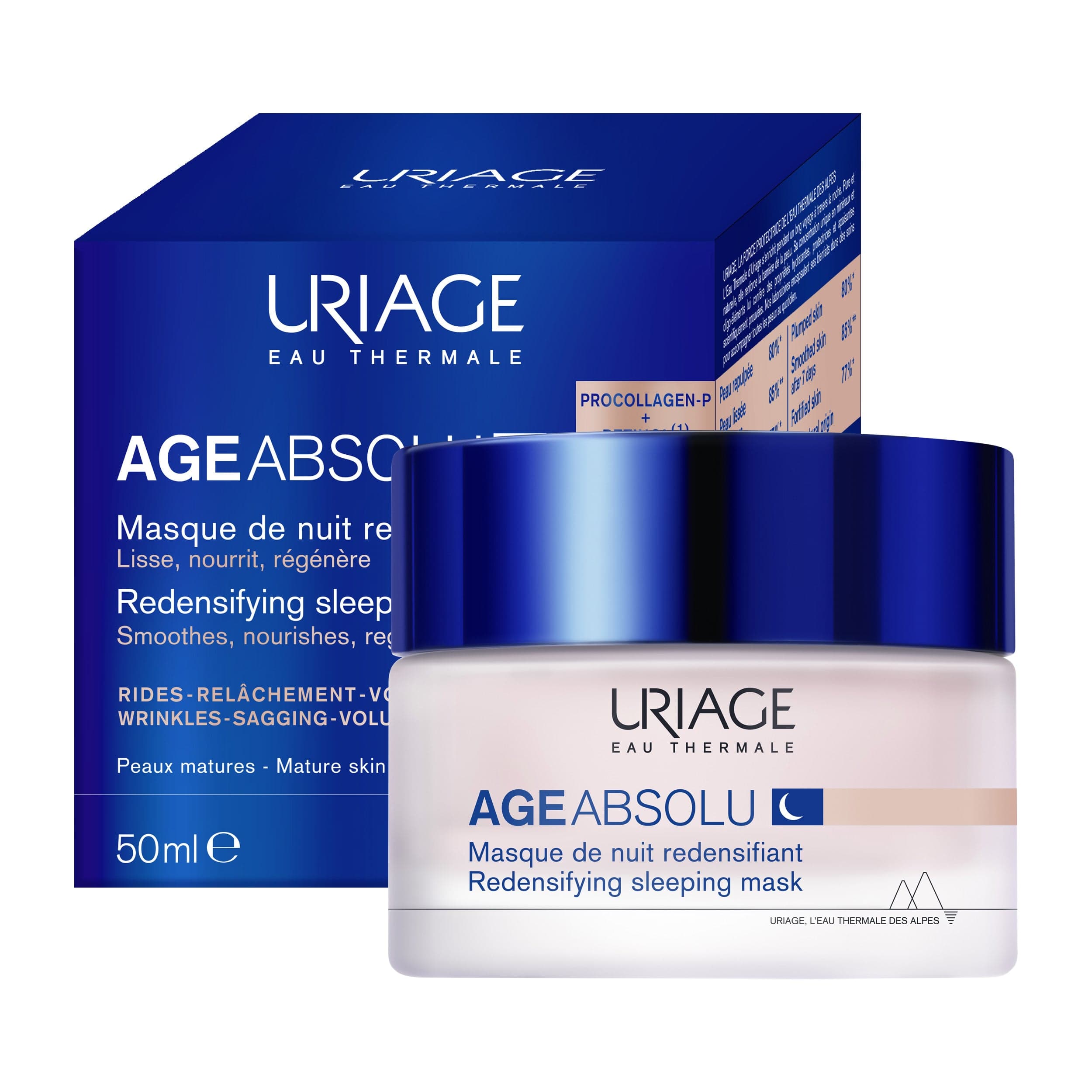 URIAGE AGE ABSOLU MASQUE NUIT REDENSIF P/50ML