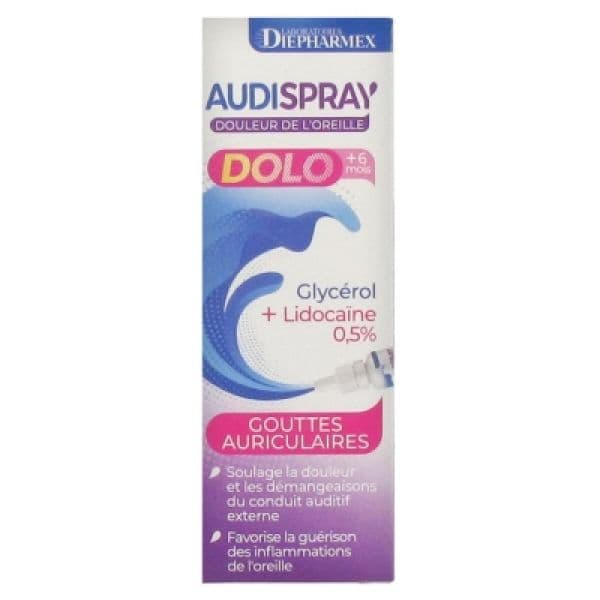 AUDISPRAY DOLO G AUR + 6 MOIS FL/7G