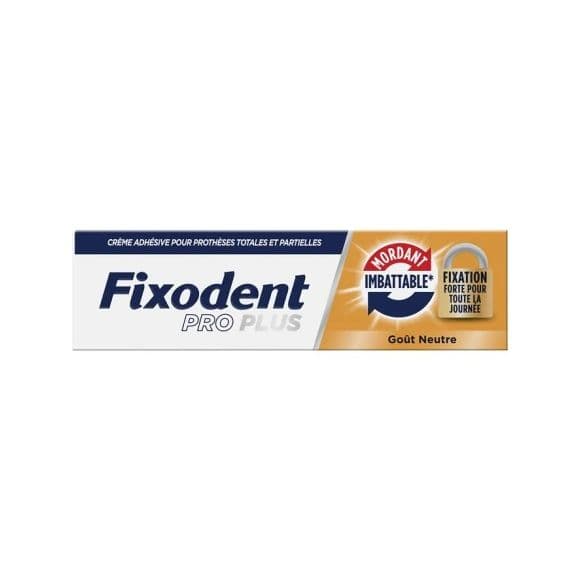 FIXODENT PRO + MORDANT IMBATT CR ADHES T/40G