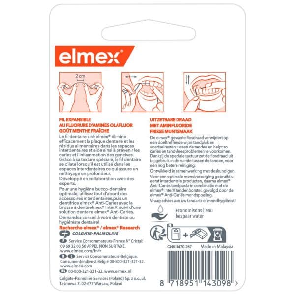 ELMEX FIL DENT CIRE 50M BLIST/1